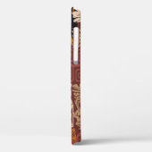 ハワイアンスタイル部族モチーフの布地パッチワークabstr Case-Mate iPhoneケース (裏面 / 左)