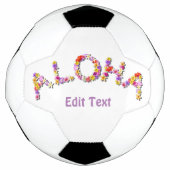 ハワイアンスタイル サッカーボール (正面)