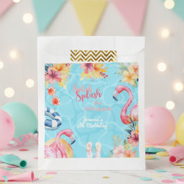 ハワイアンスプラッシュサマープール誕生日パーティー フェイバーバッグ