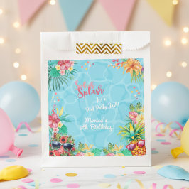 ハワイアンスプラッシュ夏プール誕生日バッシュ フェイバーバッグ