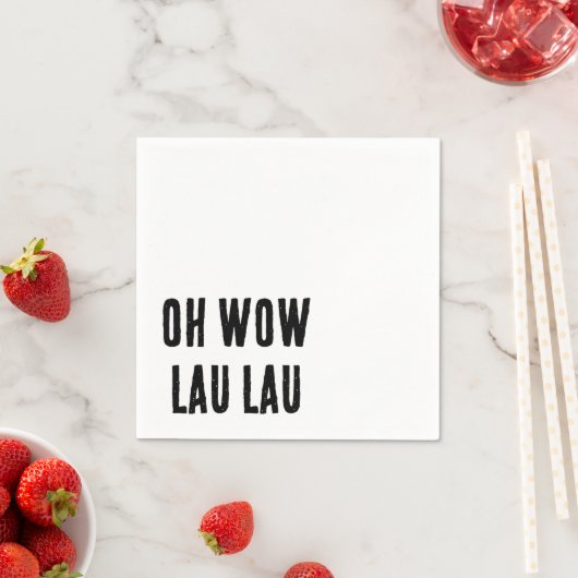 ハワイアンスラングpidginおもしろい紙 スタンダードカクテルナプキン (インサイチュ)