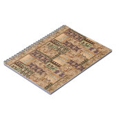 ハワイアンセーリングカヌタパノートブック ノートブック (左側)