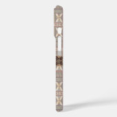 ハワイアンセーリングカヌーとタパフォンケース Case-Mate iPhoneケース (裏面 / 左)