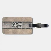 ハワイアンセーリングカヌー&ペトログリフ ラゲッジタグ (裏面横)