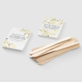 ハワイアンソフトサンホワイトフラワークリスマスライト ハンドファン (組立なし)