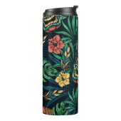 ハワイアンタイキマスク熱帯パターン タンブラー (回転左)