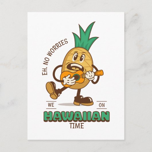 ハワイアンタイムチルポストカード ポストカード (正面)