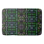 ハワイアンタパパターン バスマット (正面)