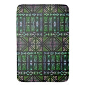 ハワイアンタパパターン バスマット (正面縦)