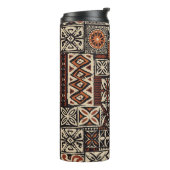 ハワイアンタパ:部族パッチワーク タンブラー (回転左)