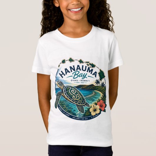 ハワイアンタートル Tシャツ (正面)