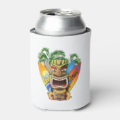 ハワイアンティキサーフィン 缶クーラー (缶正面)
