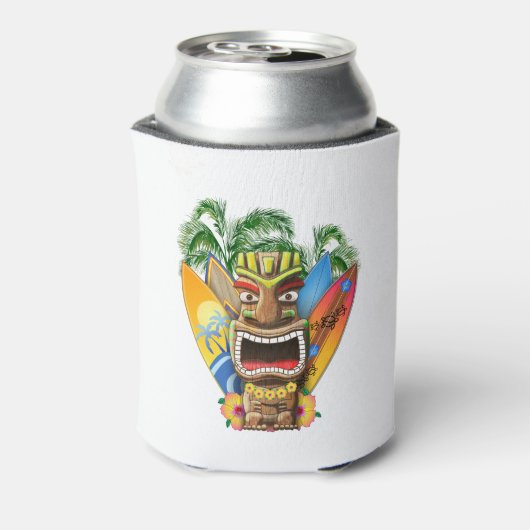 ハワイアンティキサーフィン 缶クーラー (缶裏面)