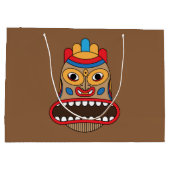 ハワイアンティキマスク ラージペーパーバッグ (裏面)