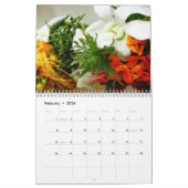 ハワイアンテーマのレイ暦2014 カレンダー (2月 2026)