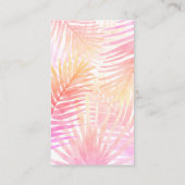 ハワイアントロピカルトゥーカンベビーシャワーブックリクエスト エンクロージャーカード (裏面)