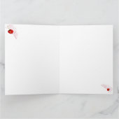 ハワイアントロピカルフラワーアレンジメント カード (内部)