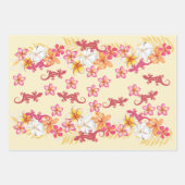 ハワイアントロピックス2ラッピング紙 ラッピングペーパーシート (正面)