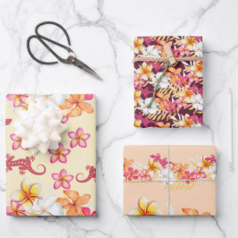 ハワイアントロピックス2ラッピング紙 ラッピングペーパーシート