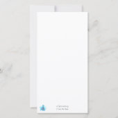 ハワイアンドリームズトールノートカード サンキューカード (裏面)