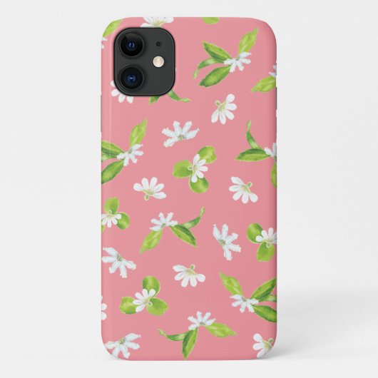 ハワイアンナウパカ白花 Case-Mate iPhoneケース (裏面)
