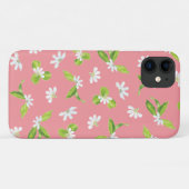 ハワイアンナウパカ白花 Case-Mate iPhoneケース (裏面(横))