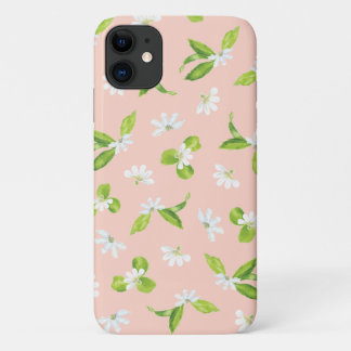 ハワイアンナウパカ白花 iPhone 11 ケース