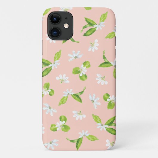 ハワイアンナウパカ白花 Case-Mate iPhoneケース (裏面)