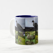 ハワイアンネネバード ツートーンマグカップ (正面左)