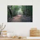 ハワイアンハイキングトレイルポスター ポスター (キッチン)