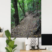 ハワイアンハイキングトレイル ポスター (ホームオフィス)