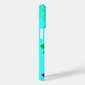 ハワイアンハイビスカスアクアブルーサムスンS7 Case-Mate iPhoneケース (裏面 / 右)