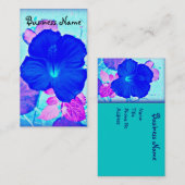 ハワイアンハイビスカスアート名刺 名刺 (正面/裏面)