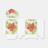 ハワイアンハイビスカスパーティーの好意ボックス フェイバーボックス (折り畳みなし)