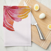 ハワイアンハイビスカスフラワーキッチンタオル16インチx 24インチ キッチンタオル (四つ折り)