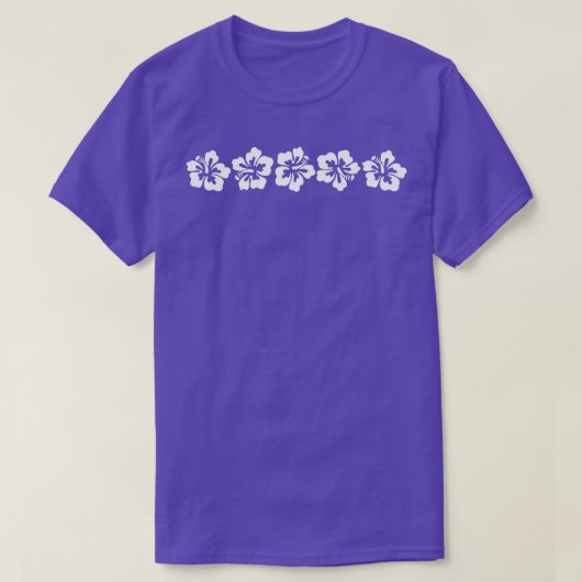 ハワイアンハイビスカスフラワーズハワイ Tシャツ (デザイン正面)