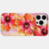 ハワイアンハイビスカスフラワーセルフォンケースHAMbyWG Case-Mate iPhoneケース (裏面 (横))