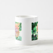 ハワイアンハイビスカスフラワーフォト コーヒーマグカップ (中央)