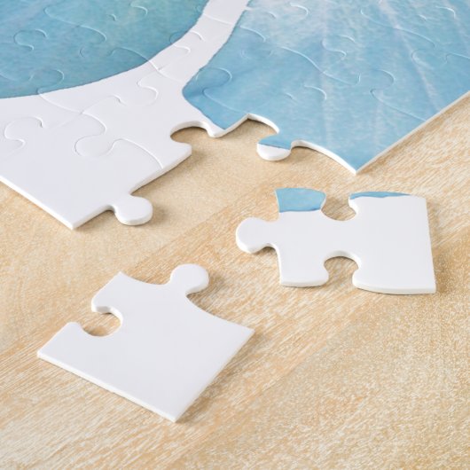 ハワイアンハイビスカスフラワー ジグソーパズル (側面)