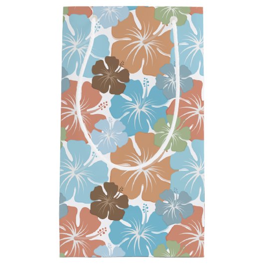 ハワイアンハイビスカスフローラ スモールペーパーバッグ (正面)