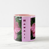 ハワイアンハイビスカスムグ ツートーンマグカップ (中央)