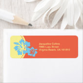 ハワイアンハイビスカスラベル ラベル (インサイチュ)