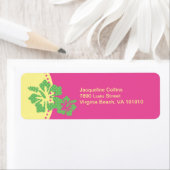 ハワイアンハイビスカスラベル ラベル (インサイチュ)