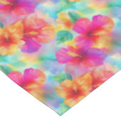 ハワイアンハイビスカス熱帯フローラ テーブルクロス (アングル)