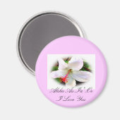 ハワイアンハイビスカス磁石 マグネット (正面/裏面)