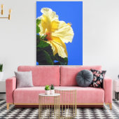 ハワイアンハイビスカス キャンバスプリント (インサイチュ (リビング))