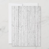 ハワイアンハイビスカス&バタフライトロピカルベビーシャワー 招待状 (裏面)