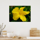 ハワイアンハイビスカス ポスター (キッチン)