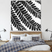 ハワイアンハウレコア – ルーカエナ葉 キャンバスプリント (インサイチュ (寝室))