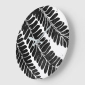 ハワイアンハウレコア – ルーカエナ葉 ラージ壁時計 (傾斜)